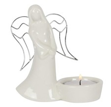 Angel With Wings Votive Tea