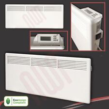 White Electric Panel Heater 940mm(w) x 400mm(h) NOVA S Slimline Efficent 2000W