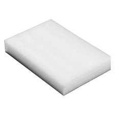 9x18x4.5 Cm/3.5x7.1x1.8 In Dry Foam White Pearl Cotton Rectangle Foam Block NEW