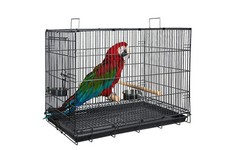  LIBERTA LARGE TRANSPORT PARROT TRAVEL CARRYING CAGE MACAWS COCKATOOS GREYS