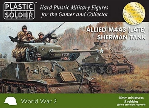 Ww2v15014 allied m4a3 late - allied, (