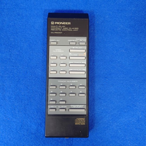 Pioneer pd001 remote - pioneer, cu-pd001