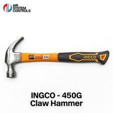 INGCO - 450G Claw Hammer - With Fibreglass Handle