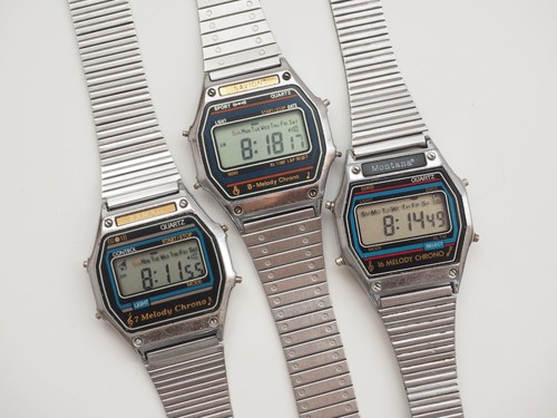 Vintage 80s melody watch lot - vintage,