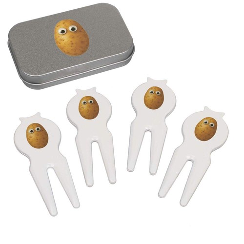 Funny potato golf divot tool - potato',