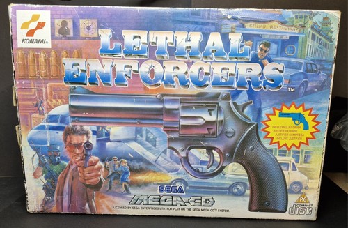Lethal enforcers sega mega - lethal,