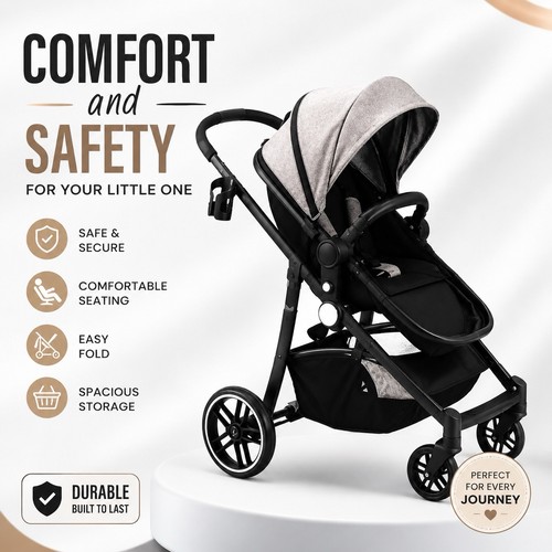 Luxury baby stroller pushchair - luxury,