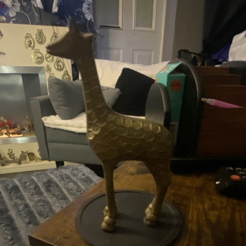 Gold black metal - gold/black, giraffe