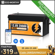 12V 280Ah LiFePO4 Battery