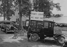 Antique Mobile Library Photo