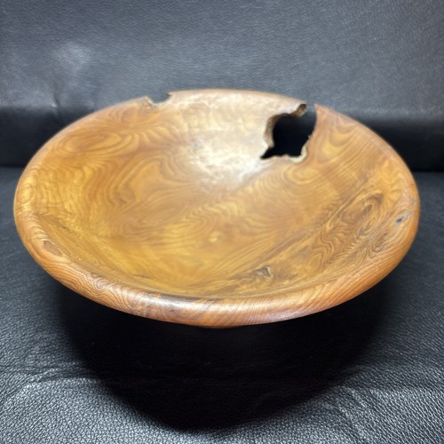 Rustic wooden fruit bowl - rustic,