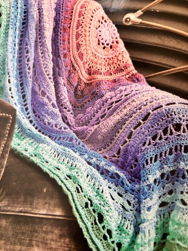 Colourful boho mandala - colourful,