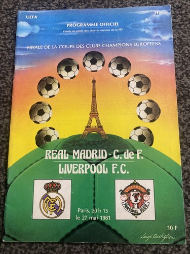 European cup final 1981 - european,