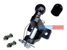 Ball and Pin Towing Coupling & bolts 3.5 ton Black Tow Ball Tow Hitch Tow Jaw