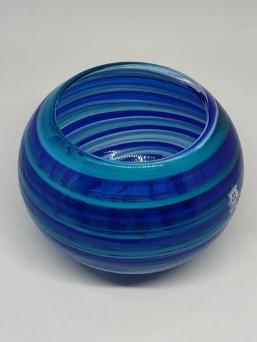 Mdina glass seascape vase 50th