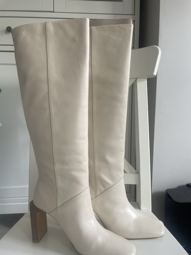 Mango cream leather knee - mango,