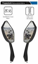 YAMAHA FJ1200 Oxford Trapezium Motorcycle Rearview Mirror Glass Pair 10mm