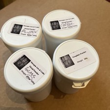 Job Lot 100g Cu Powder, 50g Graphite Powder, 100g Brass Powder, 100g Aluminium