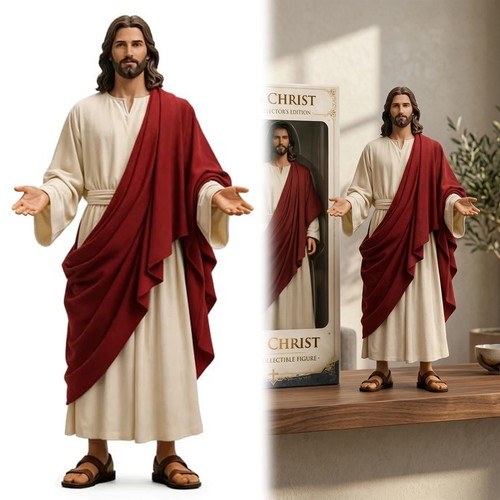 Hand painted jesus christ - painted,