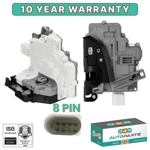 Front left door lock actuator - front,