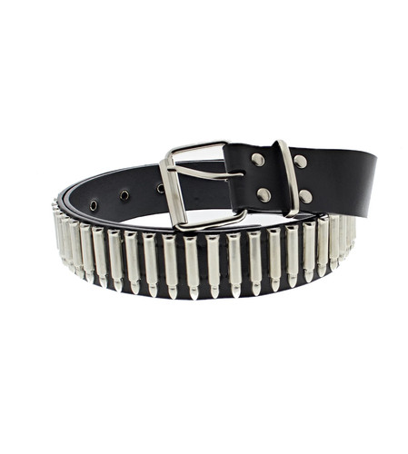 Black belt with bullets - with,