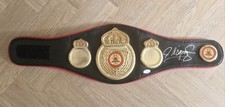 WBA Mini Belt Signed By Former 8 Division World Champion MANNY PACQUIAO JSA cert