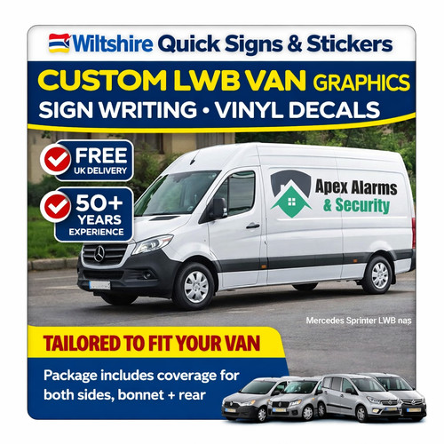 Custom large van lwb graphics - custom,