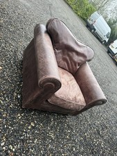 Vintage Tan Club Arm Chair