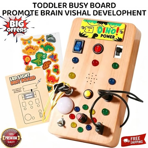 Montessori led light busy - montessori,