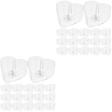 2 Sets of Candle DIY Plastic Cups Festival Party Candle Cups Simple Wicks