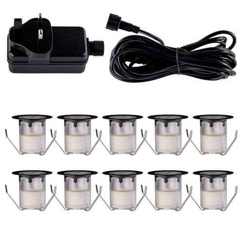 Set 30mm ip67 black - of,