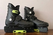 Argos SK8R Attack UK Size 6/7 Black Aggressive Inline Roller Blades Skates