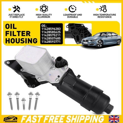 Oil cooler filter housing for - filter,