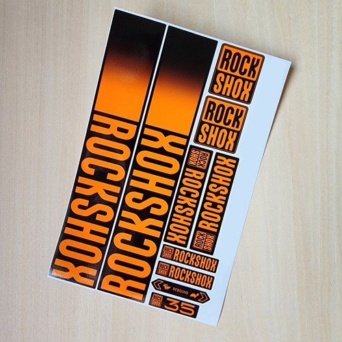 Rockshox fork stickers 2021 - 35,