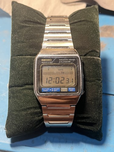 Vintage seiko m354 5019 lcd - vintage,