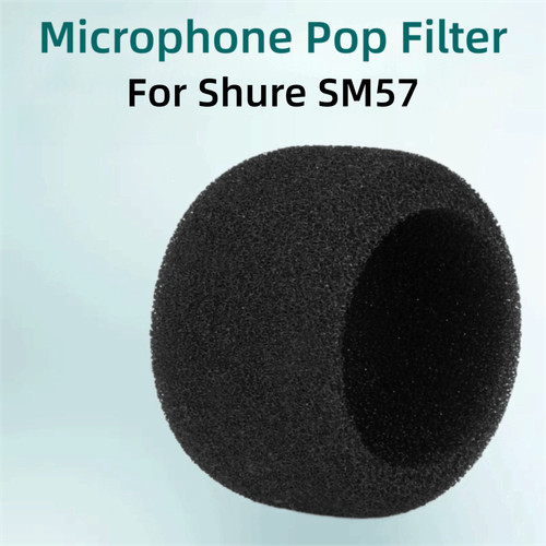 Flocked sponge foam microphone - foam,