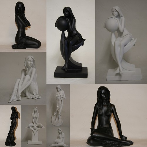 Modern black white nude - modern,