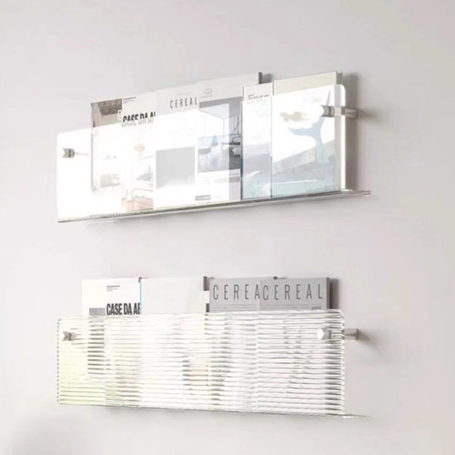 Acrylic magazine rack - magazine,