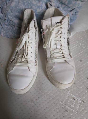 Hugo boss white shoes with - hugo,