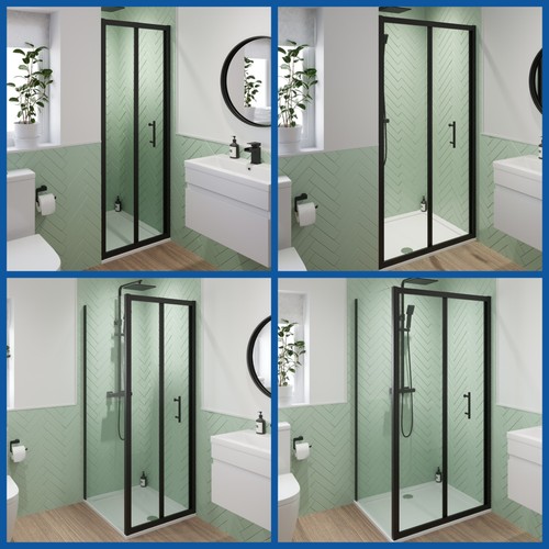 Bathroom fold shower door - bi,