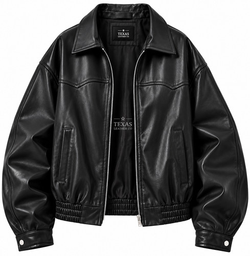 Women black lambskin leather - women's,