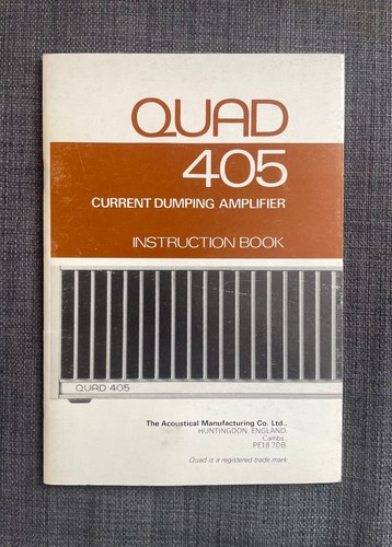 Quad 405 current dumping - 405,