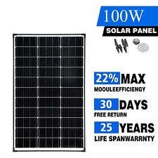100W Watt Solar Panel 12V Mono