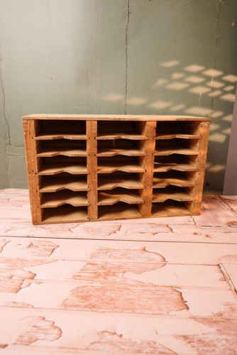 Vintage wooden ink pad holder - ink,