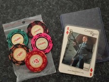 2006 - Cartamundi James Bond 007 Poker Chips and Card