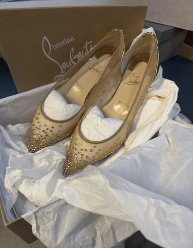 Christian louboutin beige - louboutin, mesh