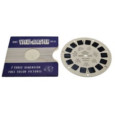 Sawyer's Vintage Single View-Master Reel 1210 Highland Scenes Scotland 1956