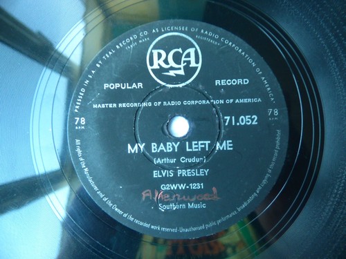 Elvis presley rpm - presley, my