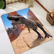 3D Dinosaur 67 Non Slip Rug