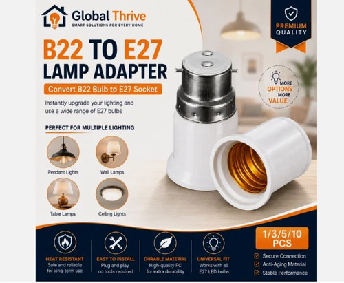 B22 e27 light bulb adapter - bulb,